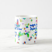 Mug Mazal Tov avec des confettis (Centre)