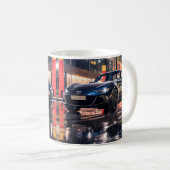 Mug Mazda MX5 Miata ND Gen 4 Jet Musique noire (Devant droit)