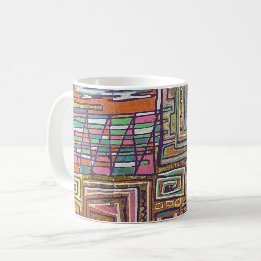 Mug Maze d'art moderne (Devant gauche)