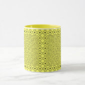 Mug Maze d'hexagone jaune (Centre)