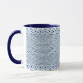 Mug Maze Hexagon bleu (Gauche)