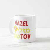 Mug Mazel Tov (Devant gauche)