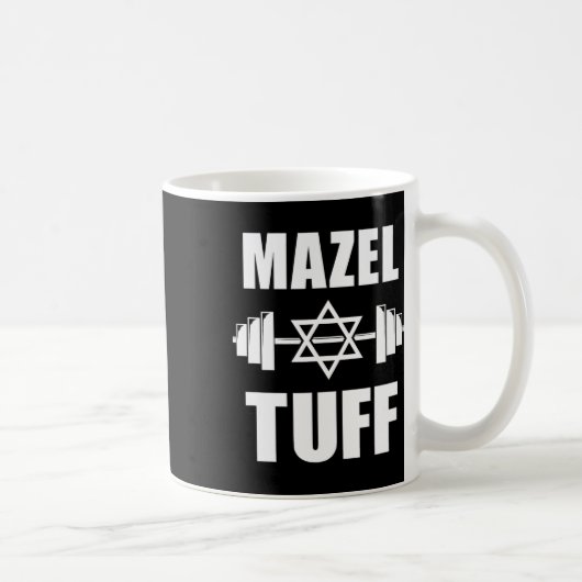 Mug Mazel Tuff Drôle entraînement juif (Droite)