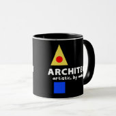 Mug Mazipoodles Architecte Artistique (Devant droit)
