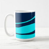 Mug Mazipoodles Cocktail Press - Navy Turquoise (Gauche)