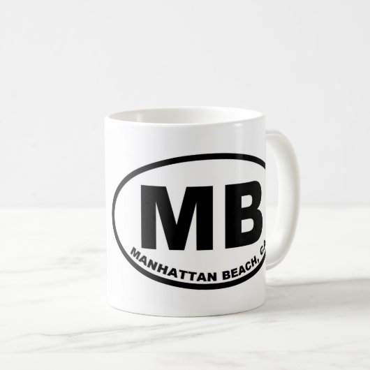Mug MB Manhattan Beach (Devant droit)