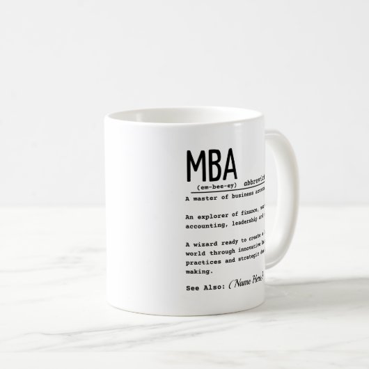MUG MBA (Devant droit)