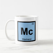 Mug Mc - symbole de Tableau périodique de chimie de (Gauche)