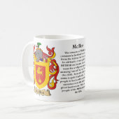 Mug McBee, l'origine, la signification et la crête (Devant gauche)