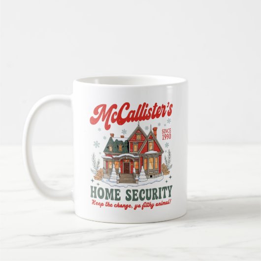 Mug McCallister’s Home Security Christmas (Gauche)