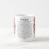 Mug McCarty, l'histoire, la signification et la crête (Centre)