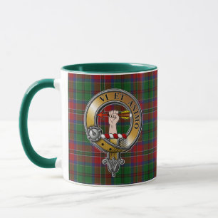 Mug McCulloch Tartan & Badge