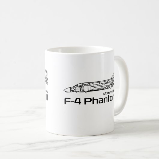 Mug McDonnell Douglas F-4 Phantom II (Devant droit)