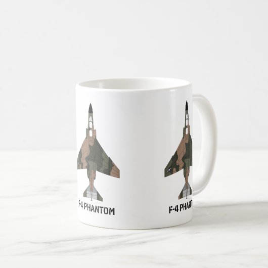 Mug McDonnell Douglas F-4 Phantom II (Camouflage SEA) (Devant droit)