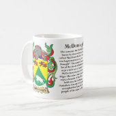 Mug McDonough, l'origine, la signification et la crête (Devant gauche)