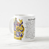 Mug McDougall, l'origine, la signification et la crête (Devant gauche)