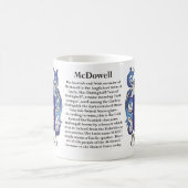 Mug McDowell, l'origine, la signification et la crête (Centre)