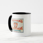 Mug McGowan, Washington - Étiquette Coque Saumon de Ke (Devant gauche)