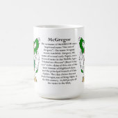 Mug McGregor appellent, l'origine, la signification et (Centre)