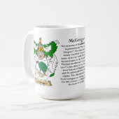 Mug McGregor appellent, l'origine, la signification et (Devant gauche)