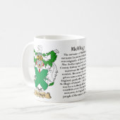 Mug McHugh, l'origine, la signification et la crête (Devant gauche)