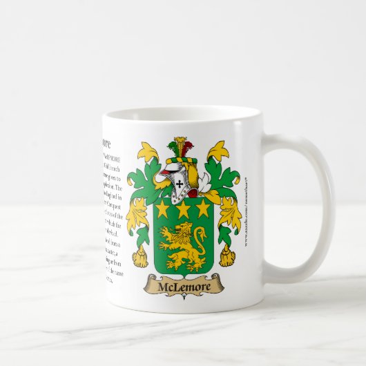 Mug McLemore, l'origine, la signification et la crête (Droite)