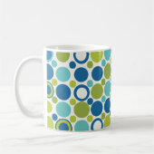 Mug MCM Lime et bulle Aqua (Gauche)