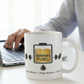 Mug MCT Coffee Butter Recipe Focus Battery