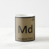 Mug Md - Chimie de la Datte Medjool Symbole du tableau (Centre)
