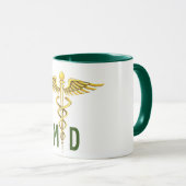 Mug md médecin profession médicale symbole universel (Devant droit)