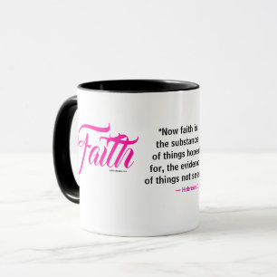 Mug MDILLONDESIGNS.COM présente #FAITH Scripture