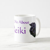 Mug Me demander à propos de Reiki Purple Rose (Devant droit)