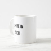 Mug Me demander dans ASCII (Devant gauche)