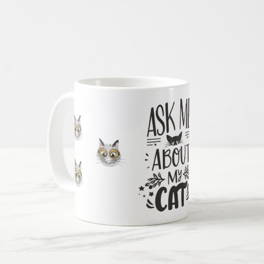 Mug Me demander mon chat (Devant gauche)