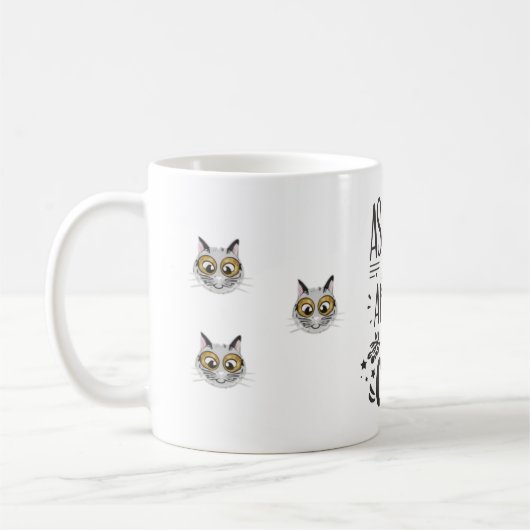 Mug Me demander mon chat (Gauche)