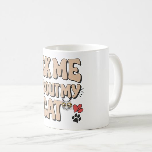 Mug Me demander mon chat (Devant droit)