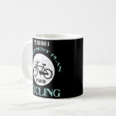 Mug Me faisant un cycle oui ai une bicyclette de (Devant gauche)