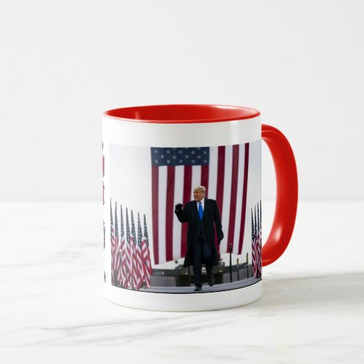 Mug Me manquez-vous encore - Trump (Devant droit)