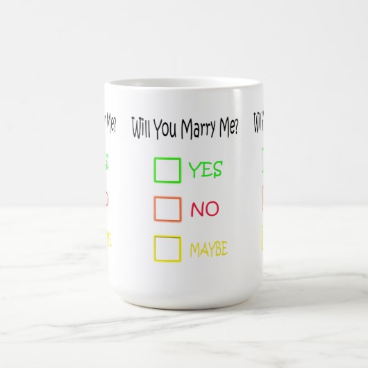 Mug Me marierez-vous par Shirley Taylor (Centre)