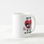 Mug Me Marieriez-Vous Cadeau, Cadeau Proposition, Fian (Devant droit)