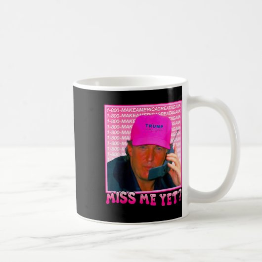 Mug Me Pourtant Donald Trump 2024 Tenant Appel Pink 1 (Droite)