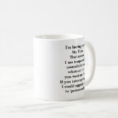 Mug 'Me Time' (Devant droit)