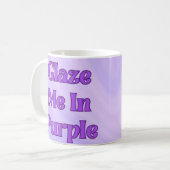 Mug Me Verser En Violet (Devant gauche)