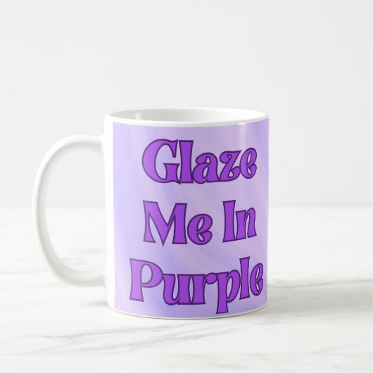 Mug Me Verser En Violet (Gauche)