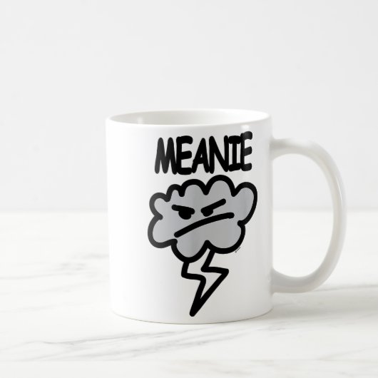 Mug Meanie Cloud Lightning Funny  (Droite)
