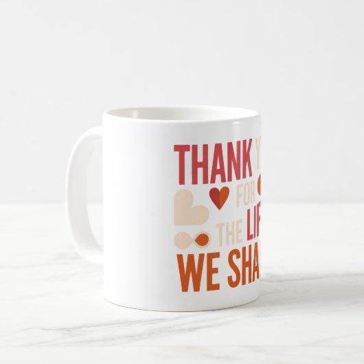 Mug Meaningful Valentine Gift for Long-Term Couples (Devant gauche)
