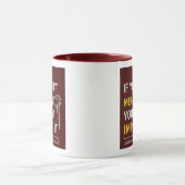 Mug Measure It Improve It - Lean Six Sigma Motivation (Centre)