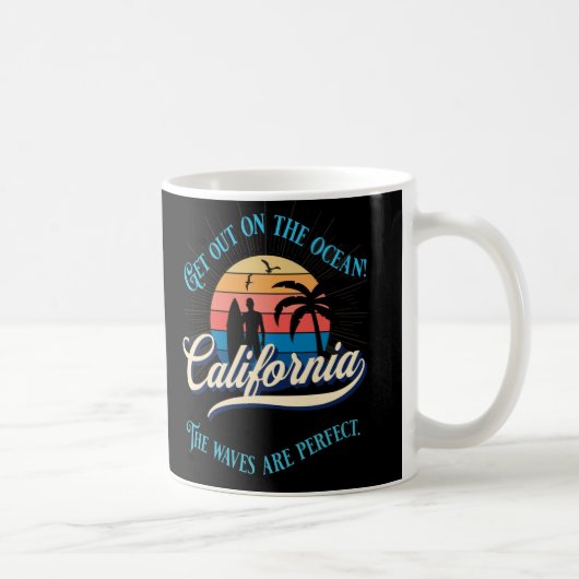 Mug Mec du Surf de Californie (Droite)