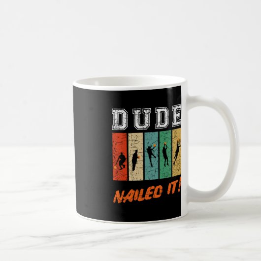 Mug Mec Nail It Baller Sport Lover Playe De Basketball (Droite)