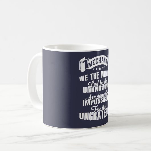 Mug Mécanicien (Devant gauche)